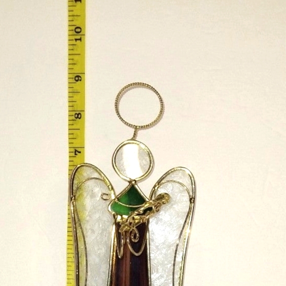 Stained Glass Standing Angel - Picture 6 of 8